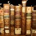 collection of old hardcover books